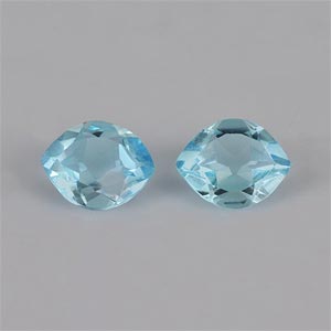 Natural 10x8x4.5mm Faceted Marquise Topaz