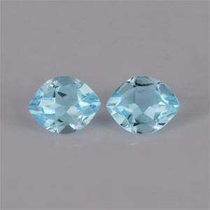 Natural 10x8x5mm Faceted Marquise Topaz