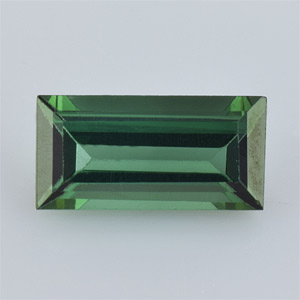 Natural 8x4x2.8mm Faceted Baguette Tourmaline