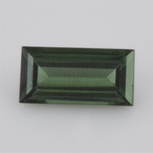 Natural 8x4x2.8mm Faceted Baguette Tourmaline