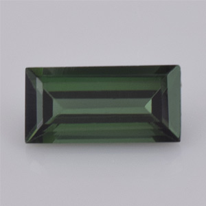 Natural 8x4x2.9mm Faceted Baguette Tourmaline