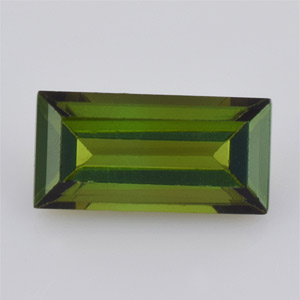 Natural 8x4x3.10mm Faceted Baguette Tourmaline