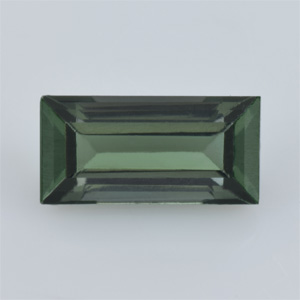 Natural 8x4x3.5mm Faceted Baguette Tourmaline