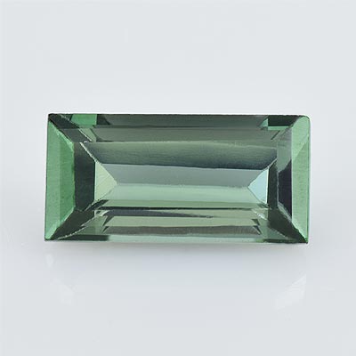 Natural 8x4x3.2mm Faceted Baguette Tourmaline