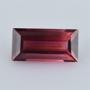 Natural 8x4x3.3mm Faceted Baguette Tourmaline