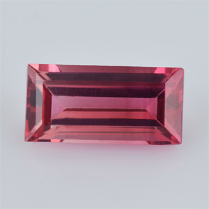 Natural 8x4x3mm Faceted Baguette Tourmaline