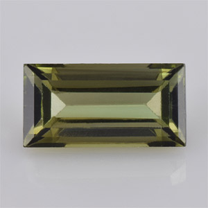 Natural 8x4x3.5mm Faceted Baguette Tourmaline