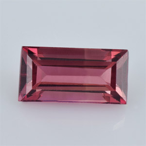 Natural 8x4x3.5mm Faceted Baguette Tourmaline