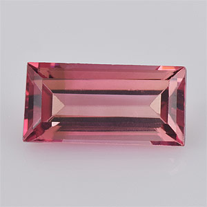 Natural 8x4x3mm Faceted Baguette Tourmaline