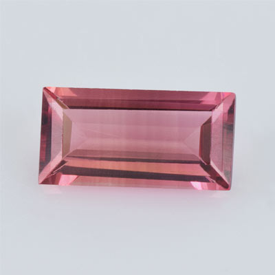 Natural 8x4x2.5mm Faceted Baguette Tourmaline