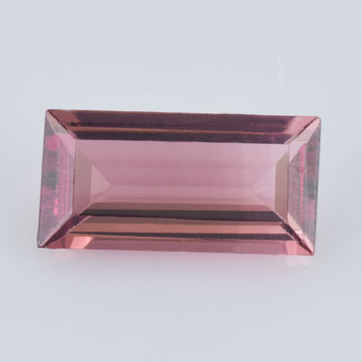 Natural 8x4x2.4mm Faceted Baguette Tourmaline