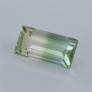 Natural 8x4x3.2mm Faceted Baguette Tourmaline