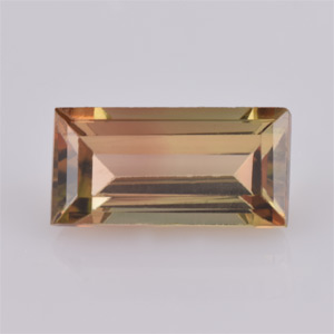 Natural 8x4x3.3mm Faceted Baguette Tourmaline