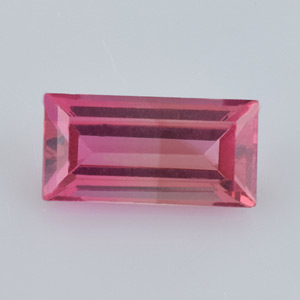 Natural 8x4x3.10mm Faceted Baguette Tourmaline