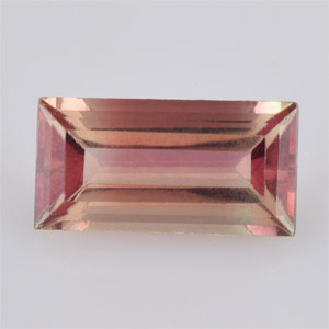 Natural 8x4x3mm Faceted Baguette Tourmaline