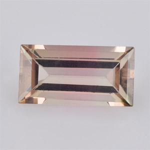 Natural 8x4x3mm Faceted Baguette Tourmaline