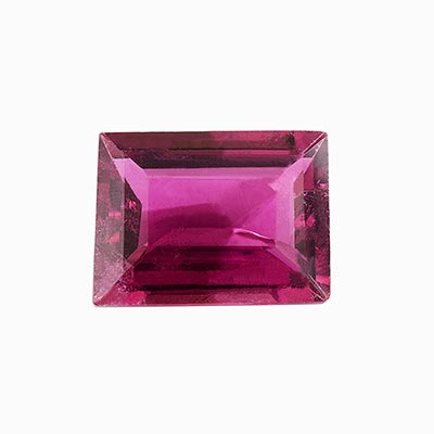 Natural 11.9x9x5mm Faceted Baguette Tourmaline