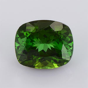 Natural 12.60x10.5x8.5mm Faceted Cushion Tourmaline