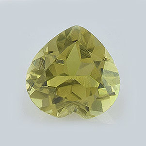 Natural 5x5x3.10mm Faceted Heart Tourmaline