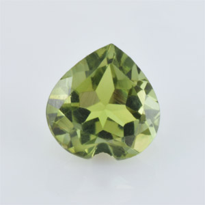 Natural 5x5x3.30mm Faceted Heart Tourmaline