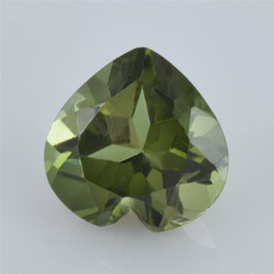 Natural 5x5x3.4mm Faceted Heart Tourmaline