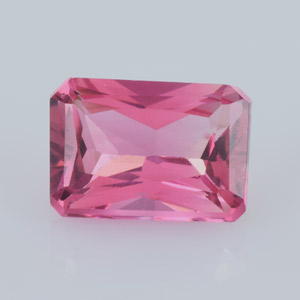 Natural 7x4.6x3.5mm Faceted Octagon Tourmaline