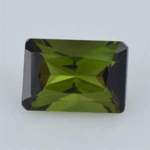 Natural 6x4x3mm Faceted Octagon Tourmaline