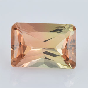 Natural 6x4x3mm Faceted Octagon Tourmaline