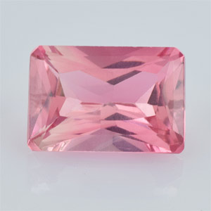 Natural 6x4x3mm Faceted Octagon Tourmaline