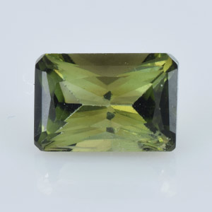 Natural 6x4x3.3mm Faceted Octagon Tourmaline