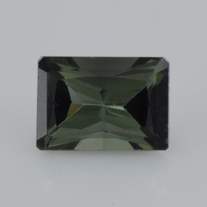 Natural 7x5x4.10mm Faceted Octagon Tourmaline