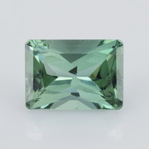 Natural 7x5x3.9mm Faceted Octagon Tourmaline