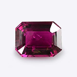 Natural 12x9.10x5.6mm Faceted Octagon Tourmaline