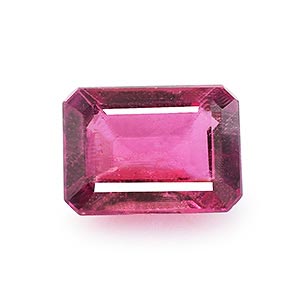 Natural 6.8x4.9x3.7mm Faceted Octagon Tourmaline