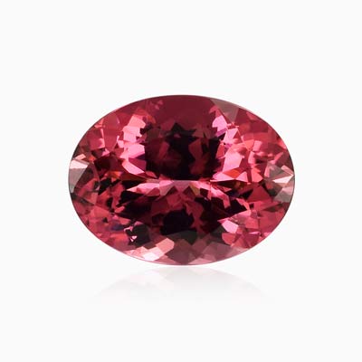 Natural 16x12x8.10mm Faceted Oval Tourmaline