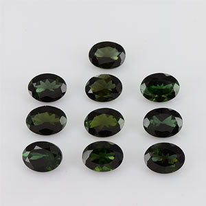 Natural 8x6x4.10mm Faceted Oval Tourmaline