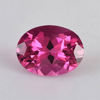 Natural 8x6x4.3mm Faceted Oval Tourmaline