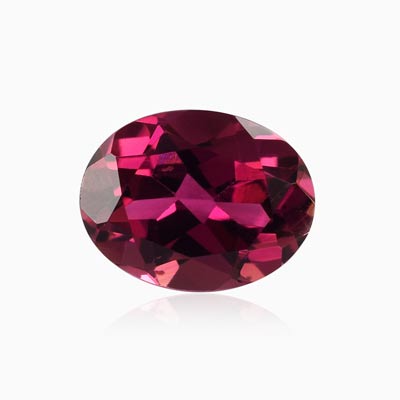 Natural 9x7x4.60mm Faceted Oval Tourmaline