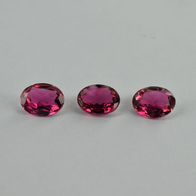 Natural 9x7x3.70mm Faceted Oval Tourmaline