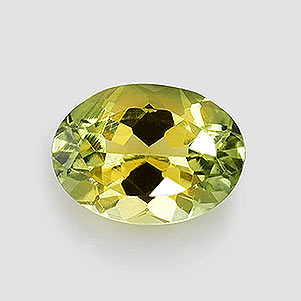 Natural 7x5x3.5mm Faceted Oval Tourmaline