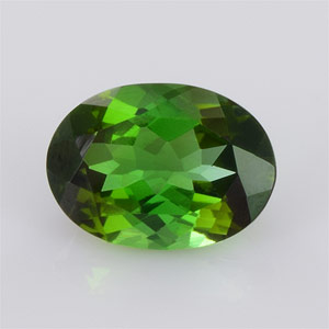 Natural 13.10x9.5x6.7mm Faceted Oval Tourmaline