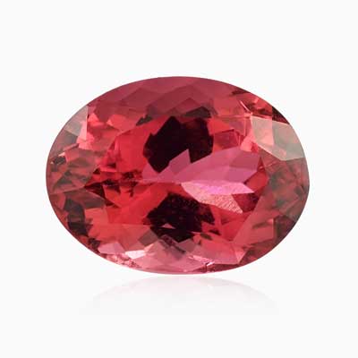 Natural 8.6x11.6x6.8mm Faceted Oval Tourmaline