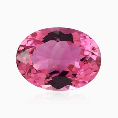 Natural 7.2x9.8x4.8mm Faceted Oval Tourmaline