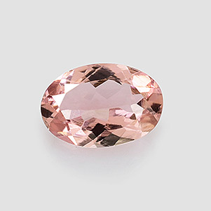 Natural 6x4x2.3mm Faceted Oval Tourmaline