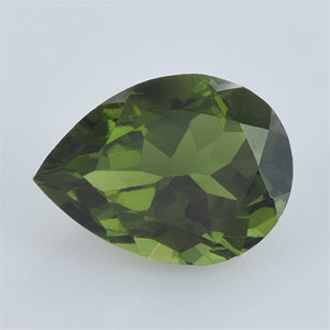 Natural 8x6x4.10mm Faceted Pear Tourmaline