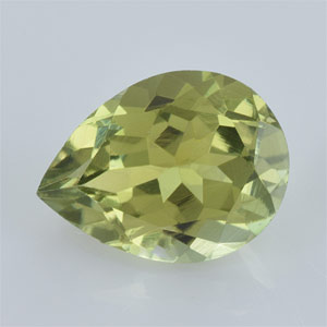 Natural 8x6x3.9mm Faceted Pear Tourmaline