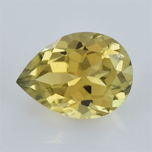 Natural 8x6x4.5mm Faceted Pear Tourmaline