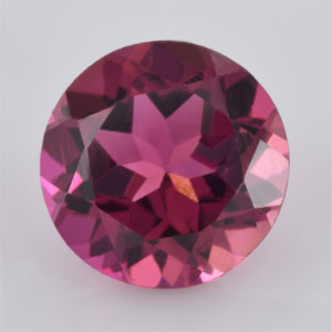 Natural 6x6x3.70mm Faceted Round Tourmaline