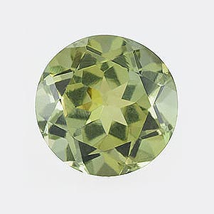 Natural 6x6x4.2mm Faceted Round Tourmaline