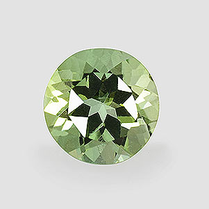 Natural 5x5x3.8mm Faceted Round Tourmaline